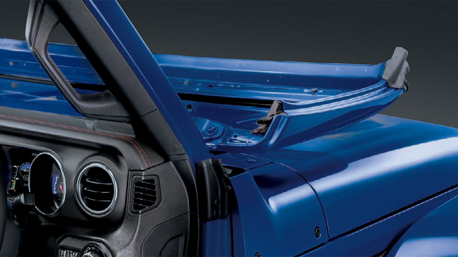 Windscreen Glass - Hood Lock